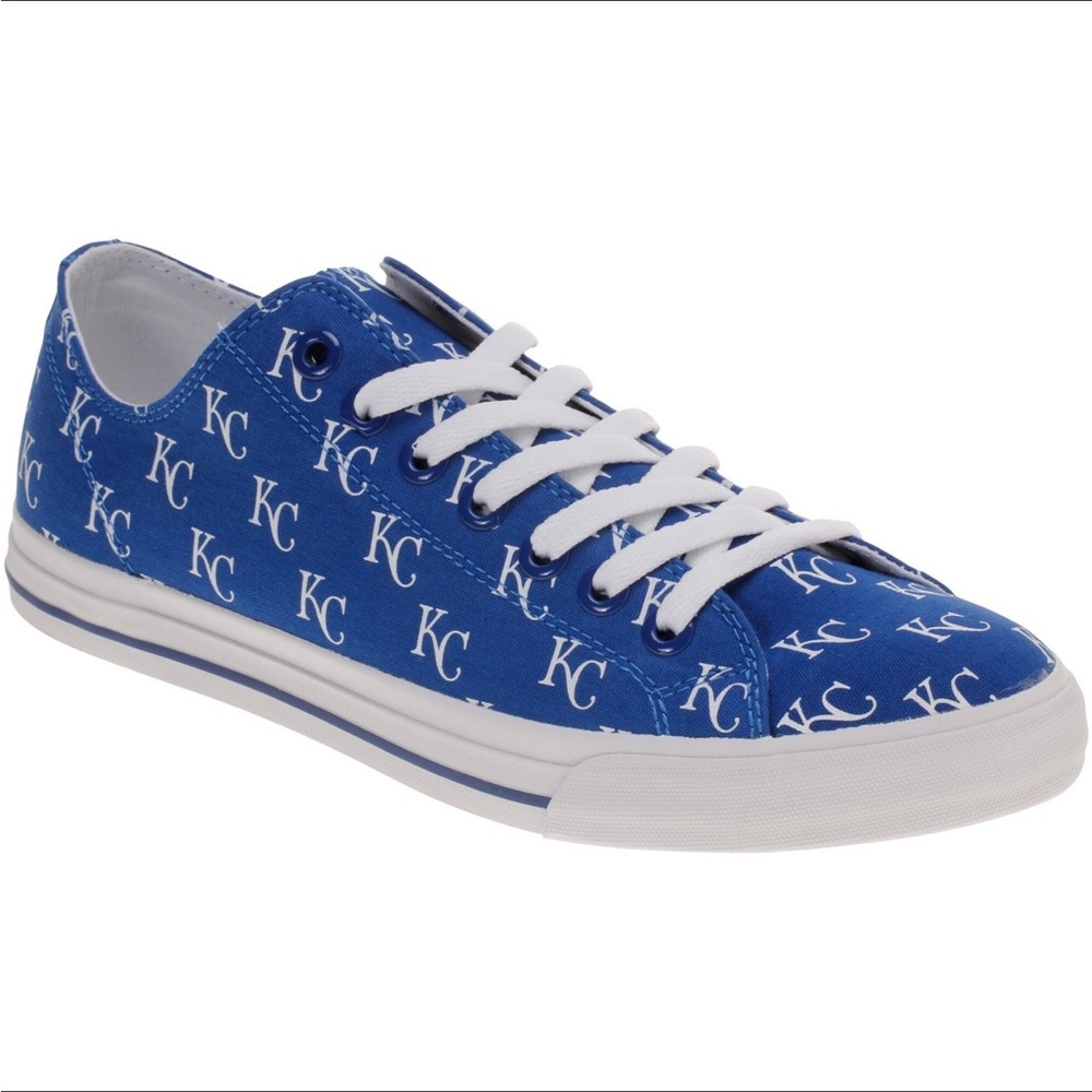 New Row One MLB Kansas City Royals Baseball KC Victory Sneakers sz 6